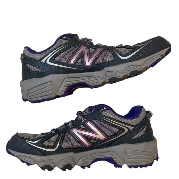 New Balance Women’s 412 V2 Running Shoes Gray WTE412N2 Low Top Lace Up Size 8 - Picture 3 of 8